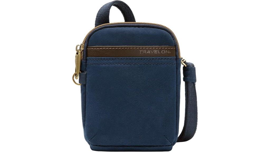 secure small crossbody bag