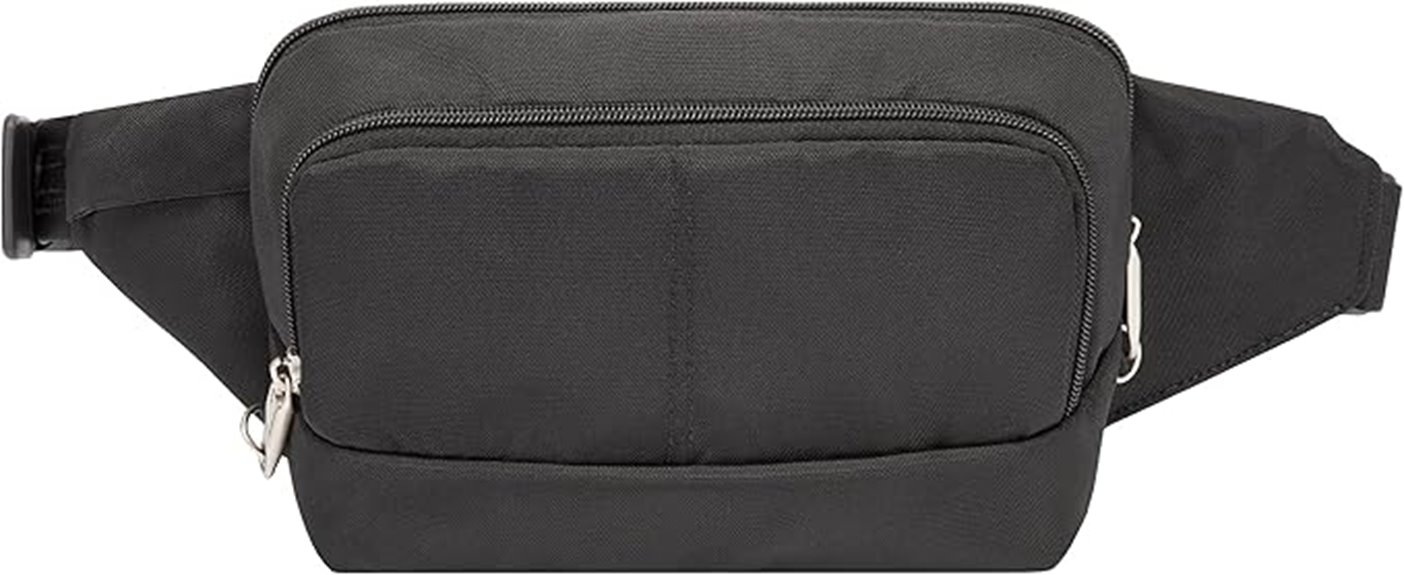 secure travel waist pack