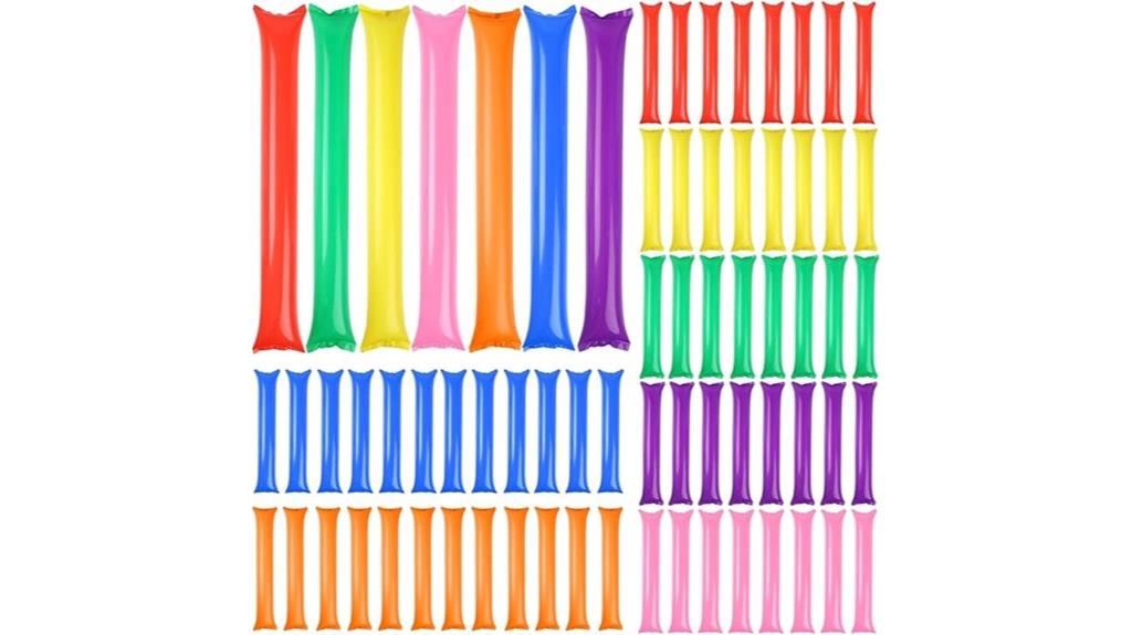 set of 140 cheering sticks