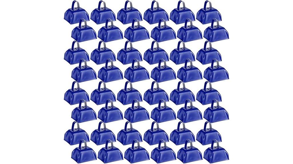 set of 48 metal cowbells