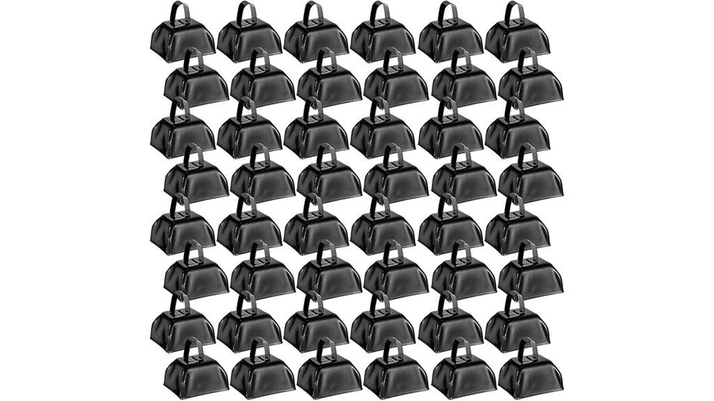 set of 48 metal cowbells