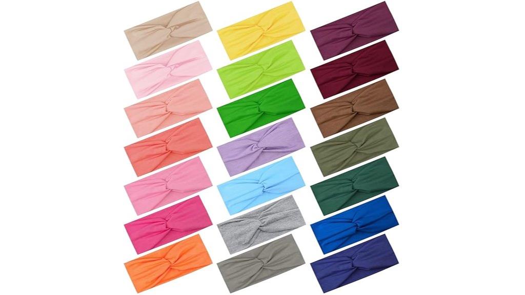 set of twenty one headbands