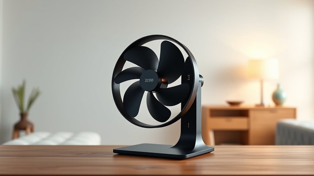 silent noise reducing fan technology