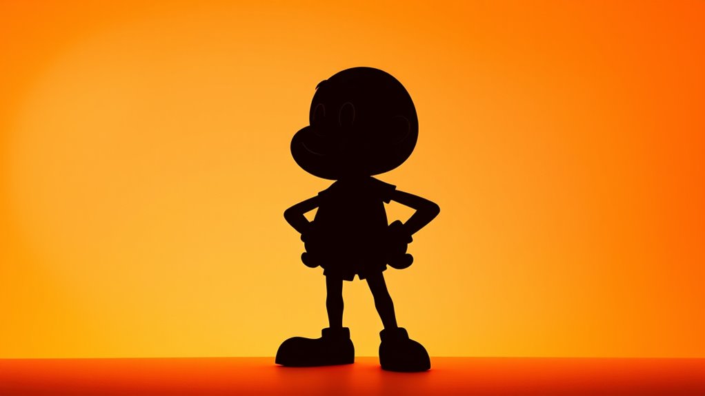 silhouette shapes foster recognition