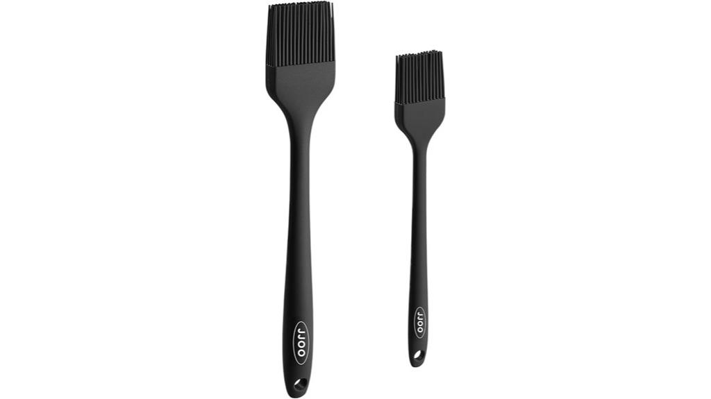 silicone pastry brush set