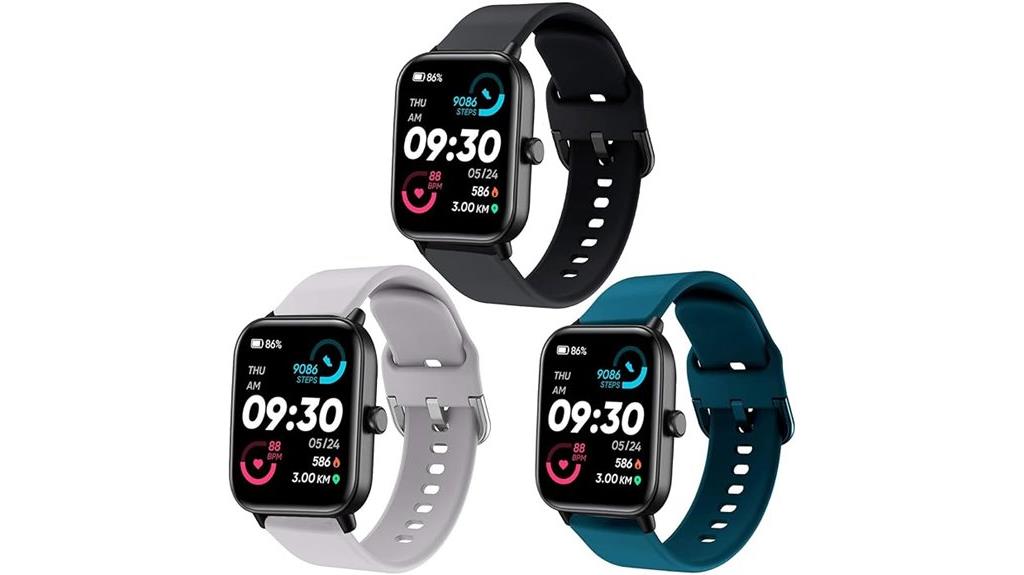 silicone watch band set