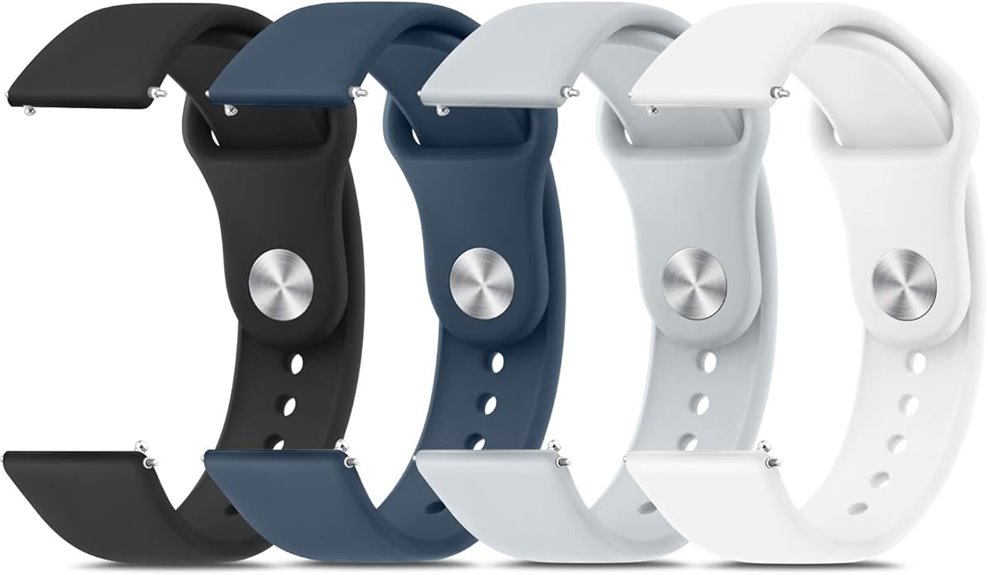 silicone watch bands pack