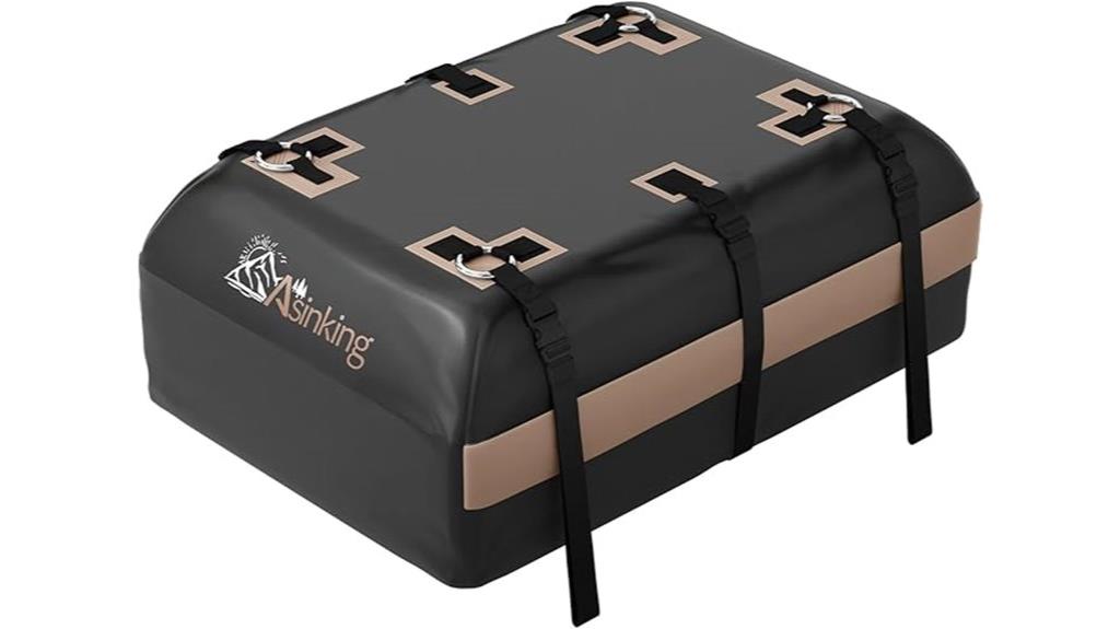 sinking rooftop cargo bag