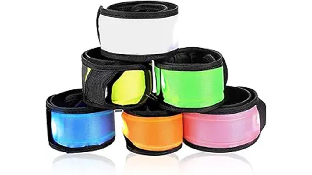 six led slap bands