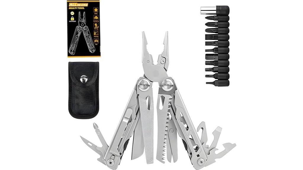 sixteen in one stainless multitool