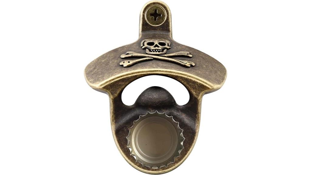 skull magnetic wall opener