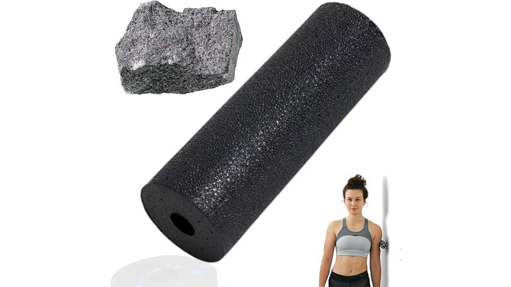 small black foam roller