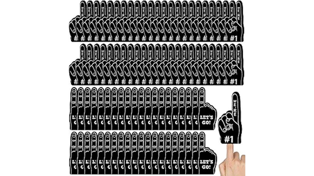 small foam football favors
