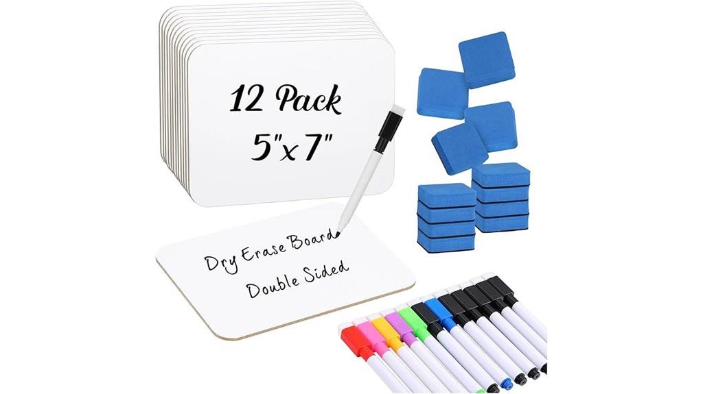 small whiteboard set