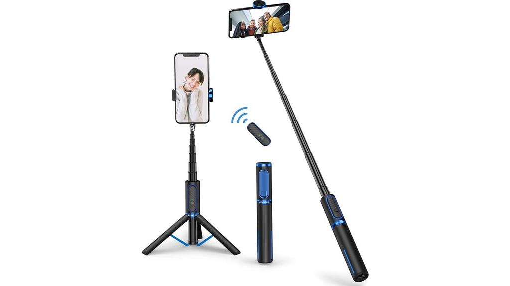 smartphone selfie stick tripod