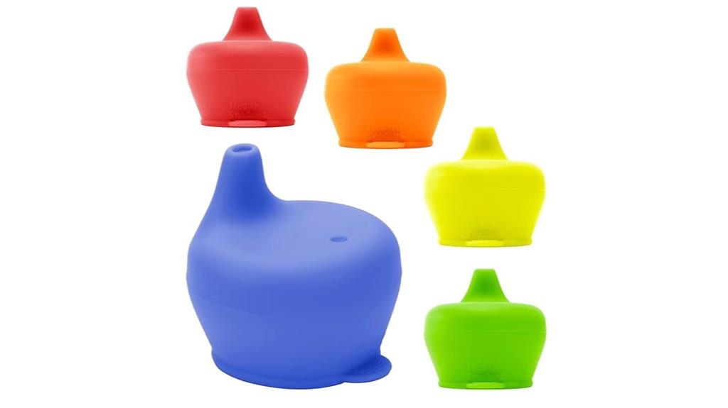 spill proof silicone sippy lids