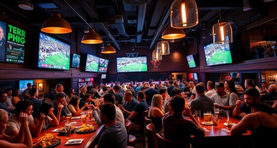 sports bar viewing strategies