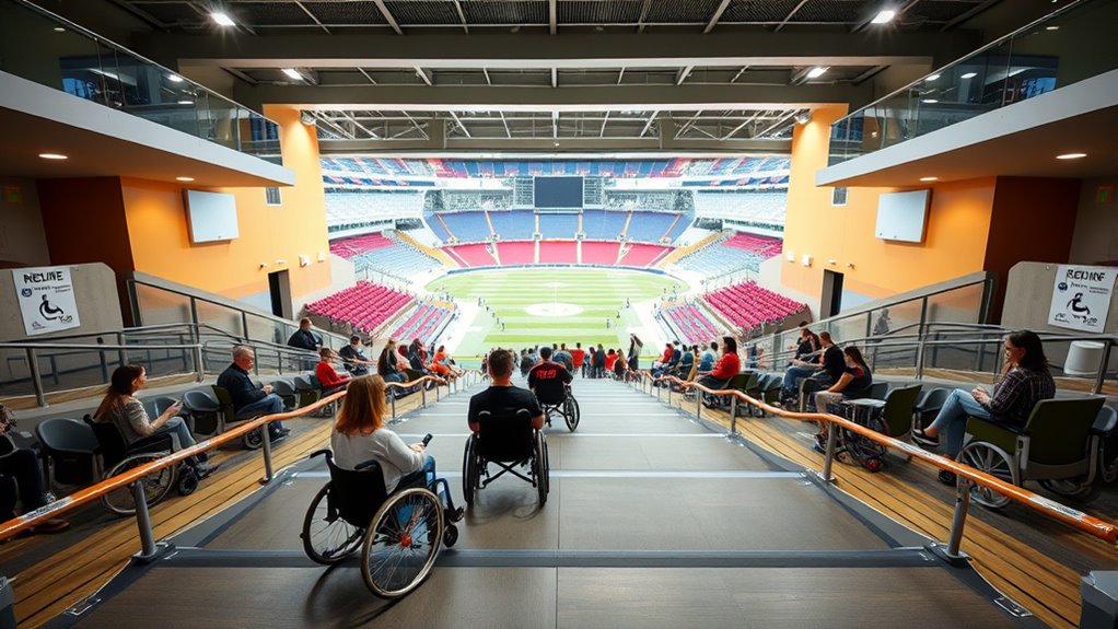 stadium accessibility standards compliance