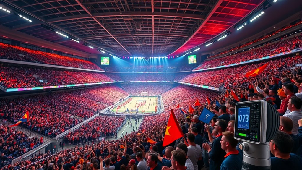 stadium noise atmosphere factors