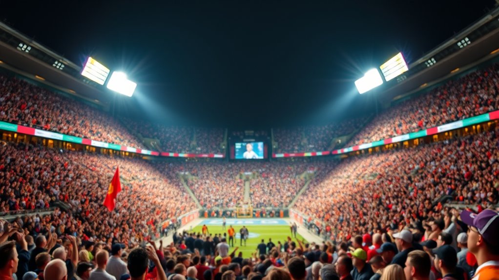 stadium noise impacts experience