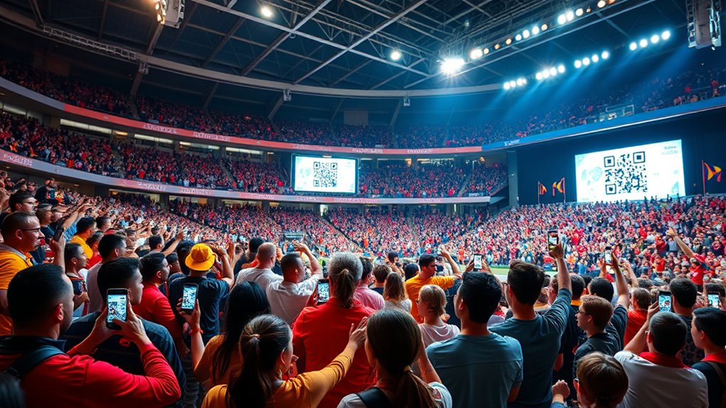 stadium qr scavenger hunt