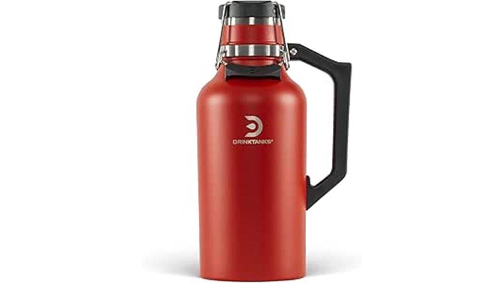 stainless steel insulated growler