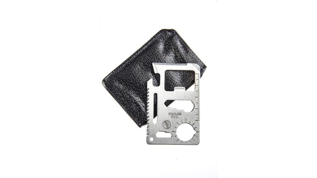 stainless steel pocket survival tool