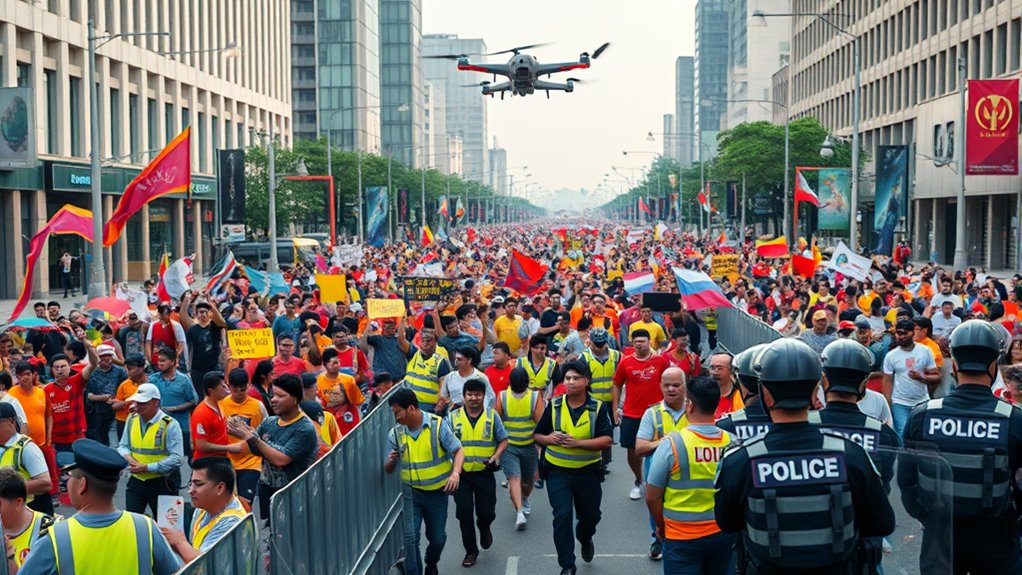 strategic crowd control planning
