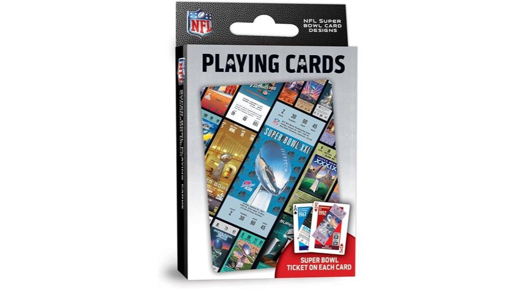 super bowl playing card collection