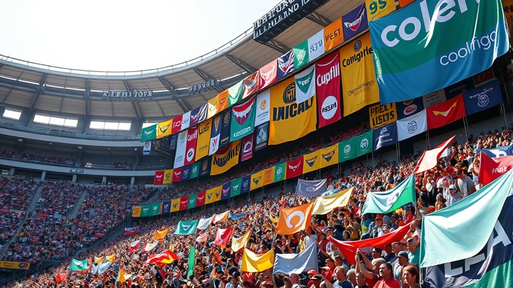 supporters crowdfunding stadium banners