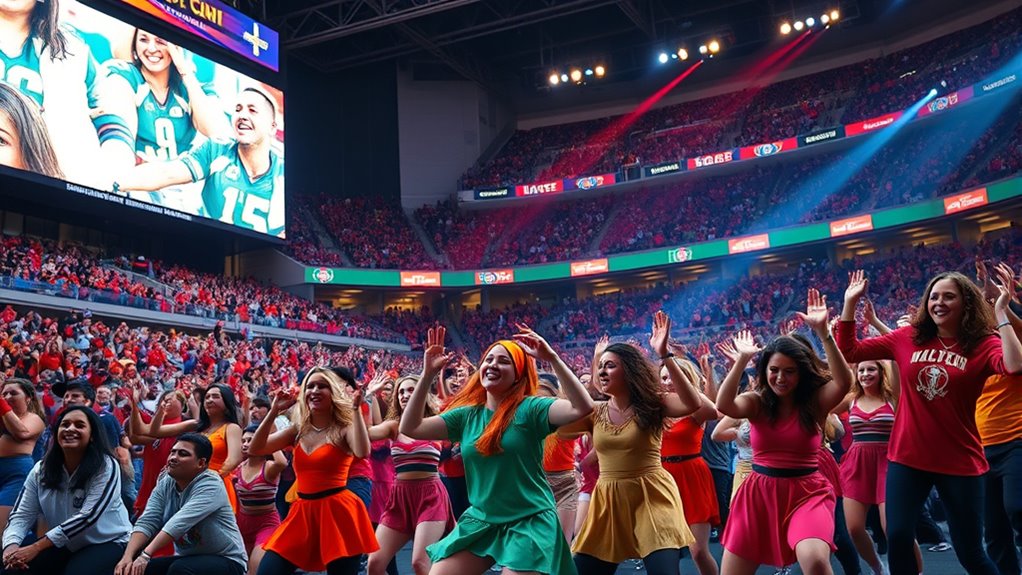 sync moves with music