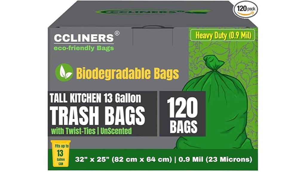 tall 13 gallon eco bags