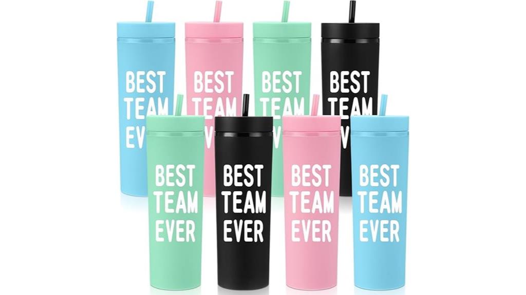 team appreciation tumbler set