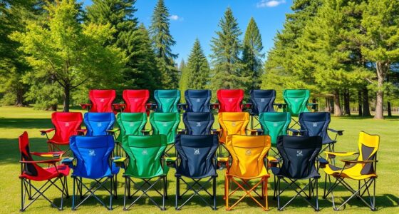 team color camping chairs