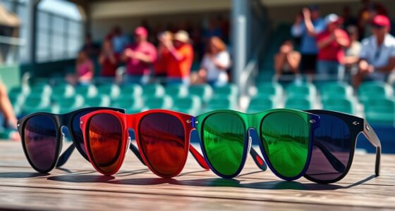 team colored polarized sunglasses