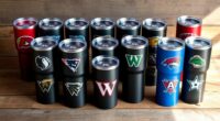 team logo spill proof tumblers