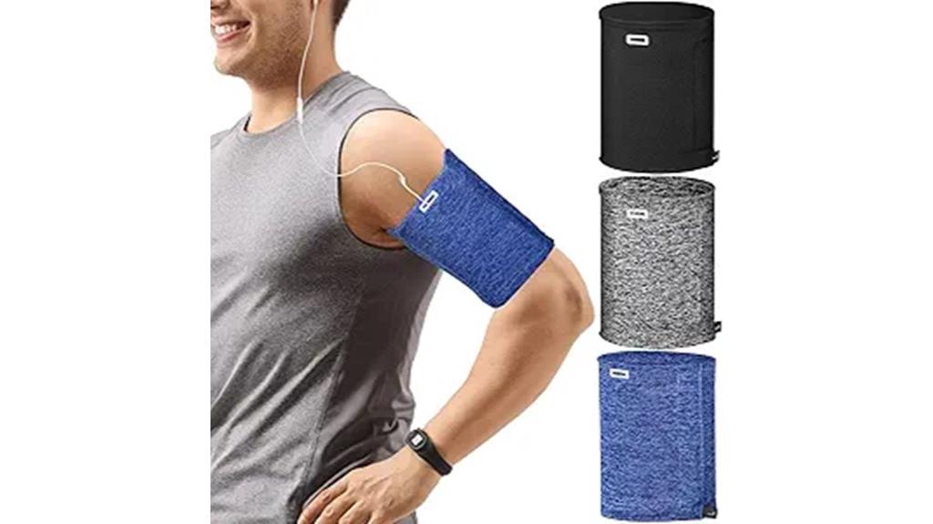 three piece phone armband
