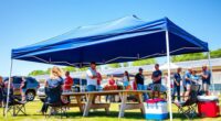 top 10x10 tailgate canopies