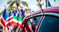 top 15 car flag holders