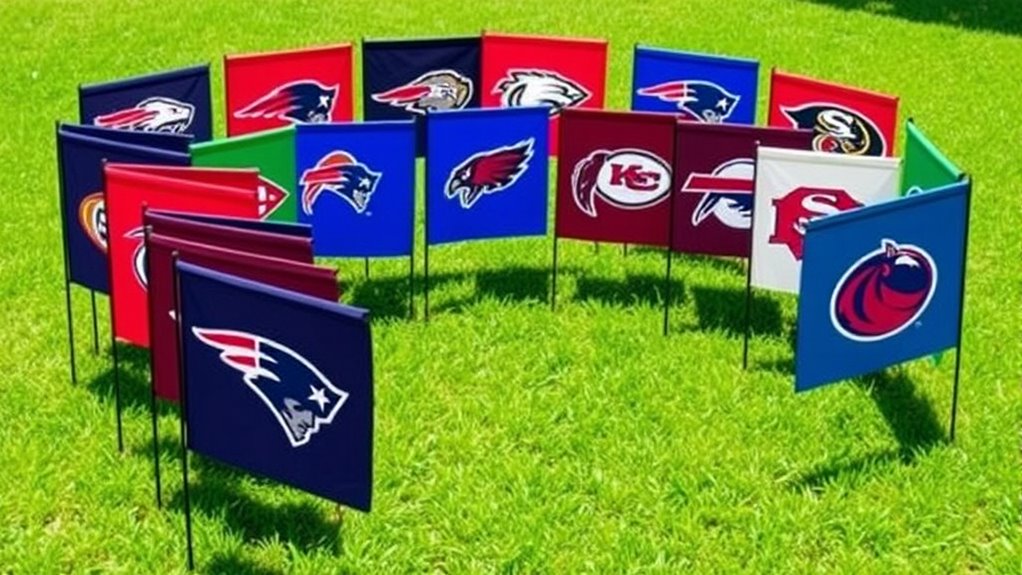top 15 nfl yard flags