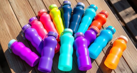 top collapsible silicone bottles