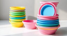 top collapsible silicone bowls
