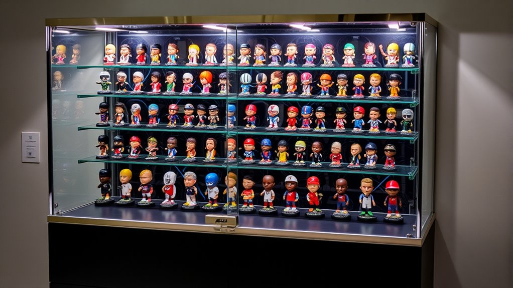 top dustproof bobblehead cases