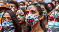 top face mask decal supporters