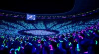 top glowing stadium wristbands