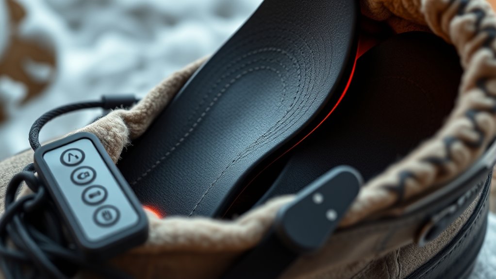 top heated insoles with remote