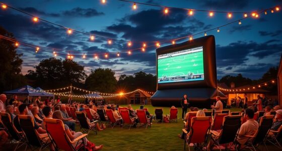 top inflatable outdoor screens
