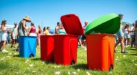 top pop up trash cans