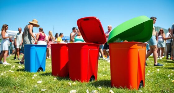 top pop up trash cans