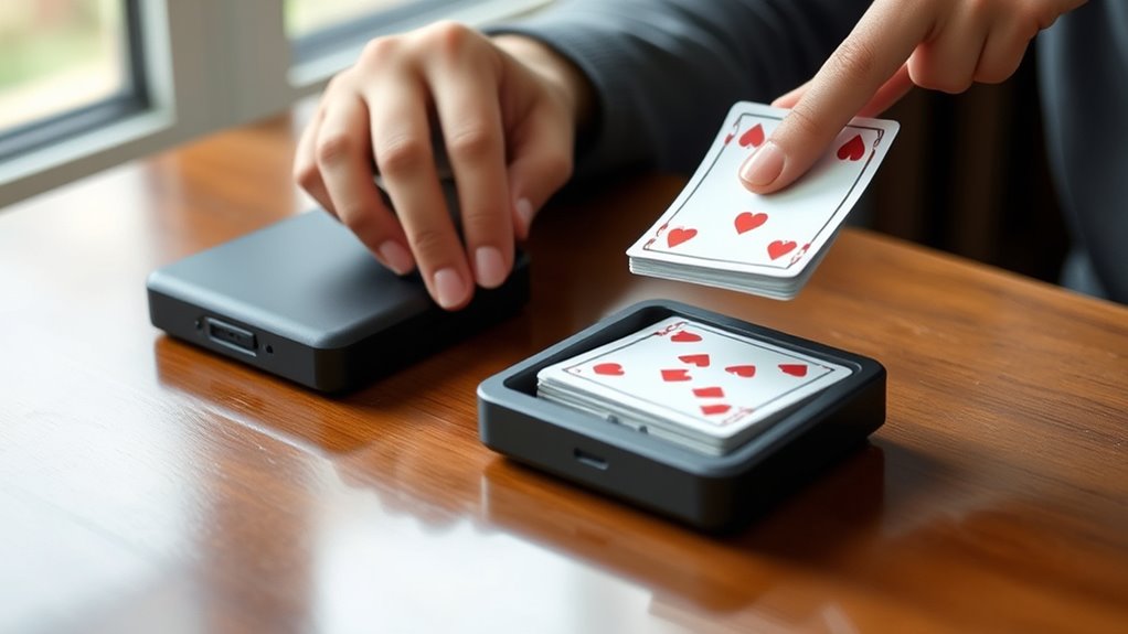 top portable card shufflers
